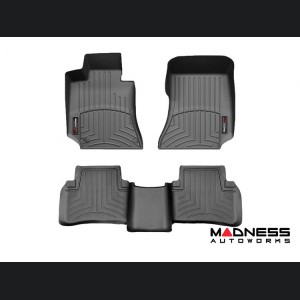 Mercedes Benz E-Class (C207) Floor Liners (Set of 4) - Black by WeatherTech - Sedan